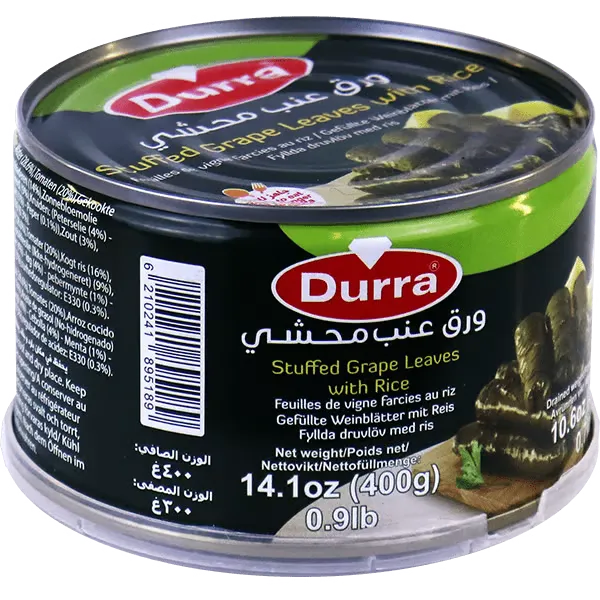 [ARB-DUR-0003] Durra Gefüllte Weinblätter Yalnji 400g